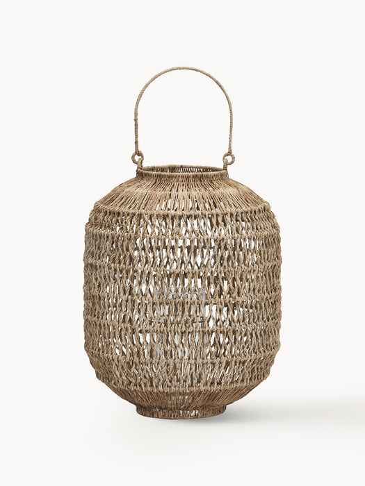 Handmade Jute Candle Holder Dive