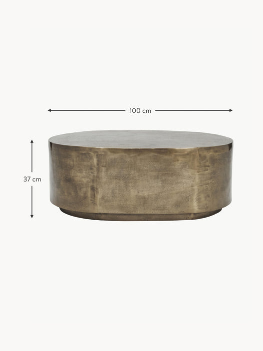 Handmade Oval Coffee Table Rota