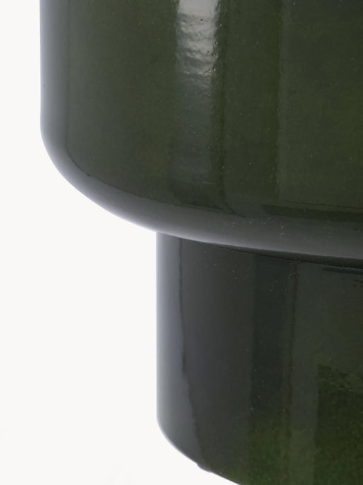 Hand-Painted Plant Pots Oasis, Set of 2
