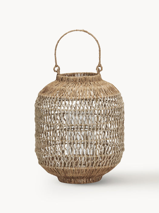Handmade Jute Candle Holder Dive
