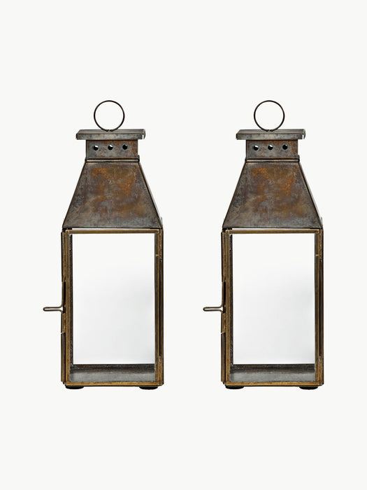 Handmade Candle Holders Tilka Set of 2