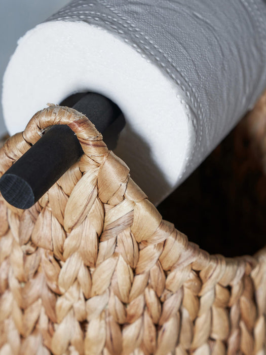 Water Hyacinth Toilet Roll Holder Paper