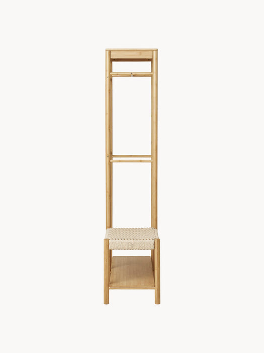 Bamboo Wood Wardrobe Ember