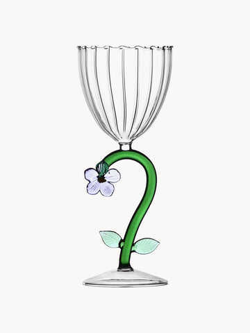 Botanica Handmade Borosilicate White Wine Glass