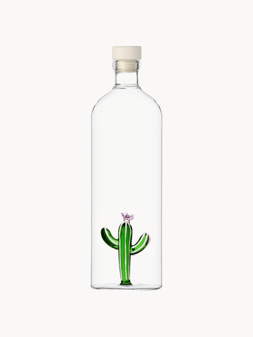 Cactus Handmade Borosilicate Carafe, 1.1 L
