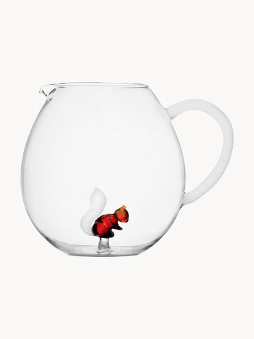 Animal Farm Handmade Borosilicate Jug, 2.9 L