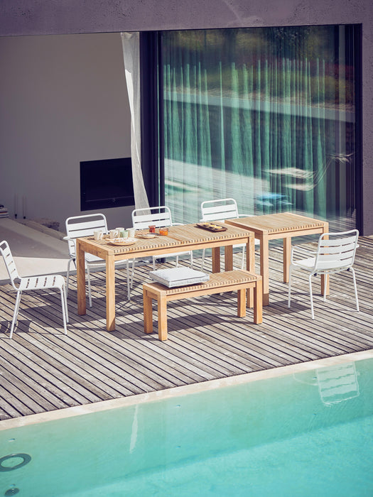 Teak Wood Garden Table Samoa Various Sizes