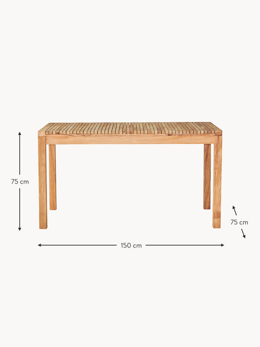 Teak Wood Garden Table Samoa Various Sizes