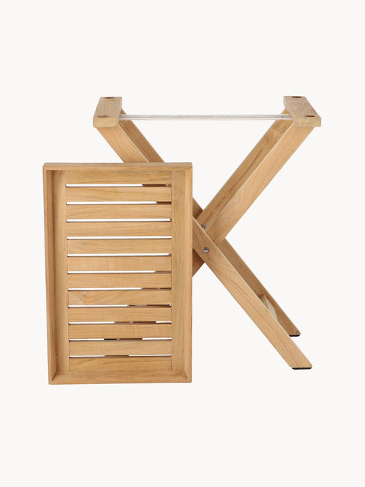 Folding Teak Wood Garden Side Table Chio