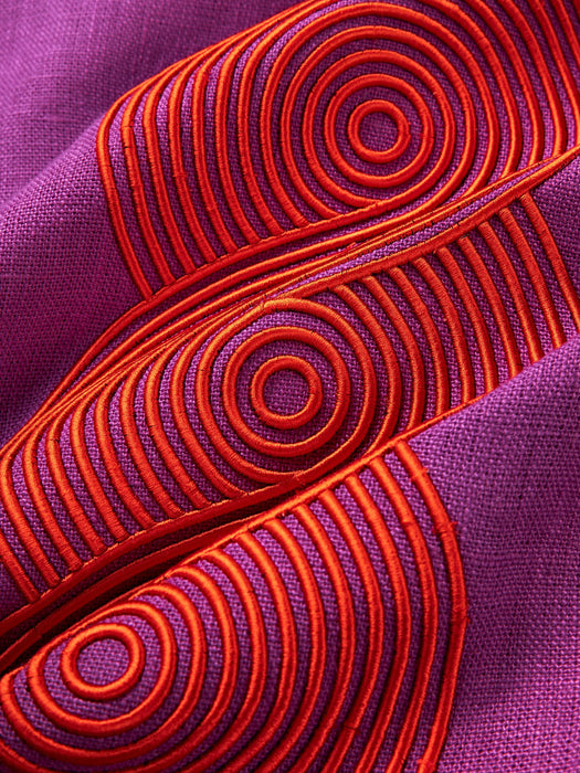 Decorative Linen Cushion Pompidou
