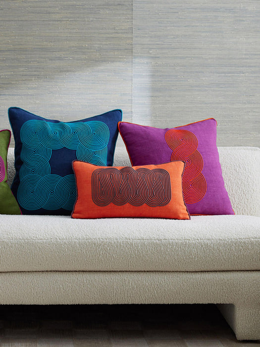 Decorative Linen Cushion Pompidou
