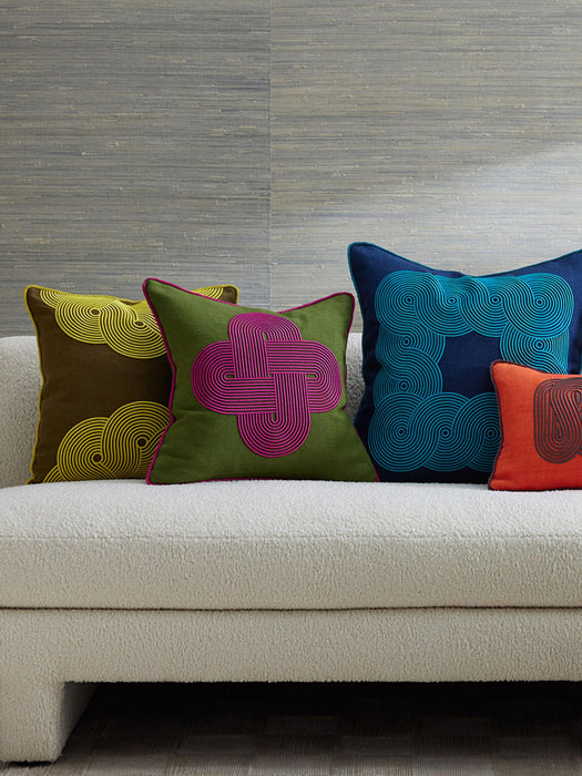 Decorative Linen Cushion Pompidou