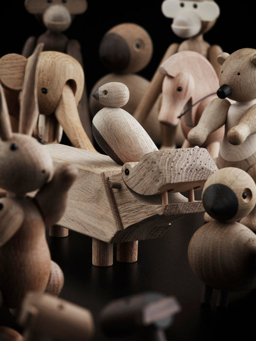 Beech Wood Decorative Object Songbird Ruth