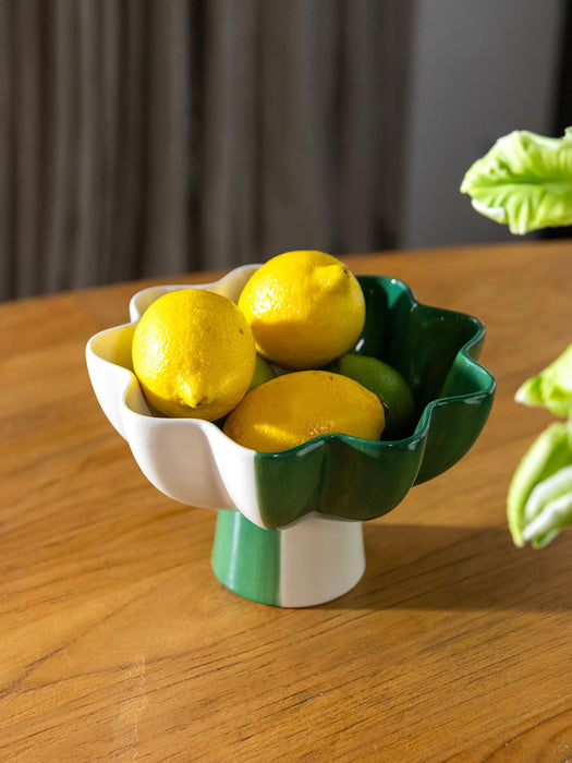 Hand-Painted Decorative Bowl Sun