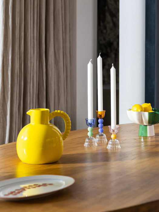 Borosilicate Candle Holder Perle