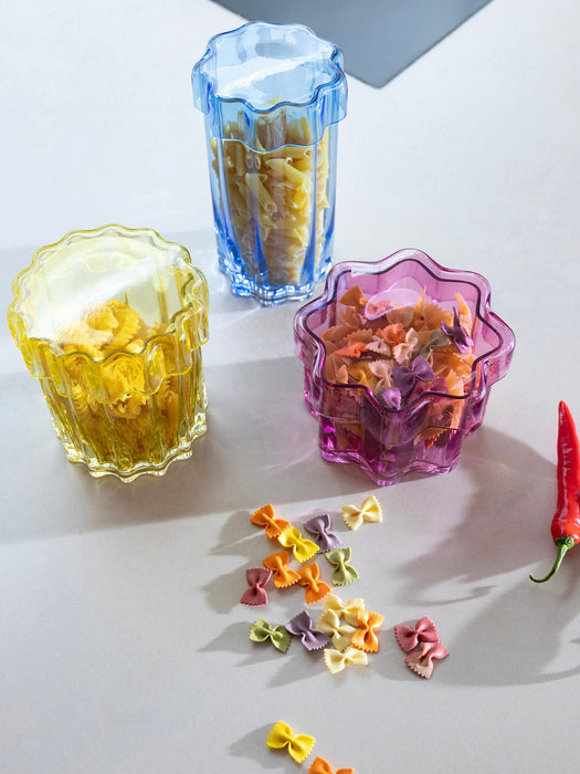 Handmade Glass Storage Jar Astral