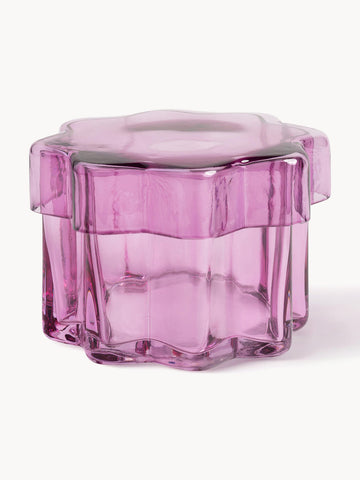 Handmade Glass Storage Jar Astral