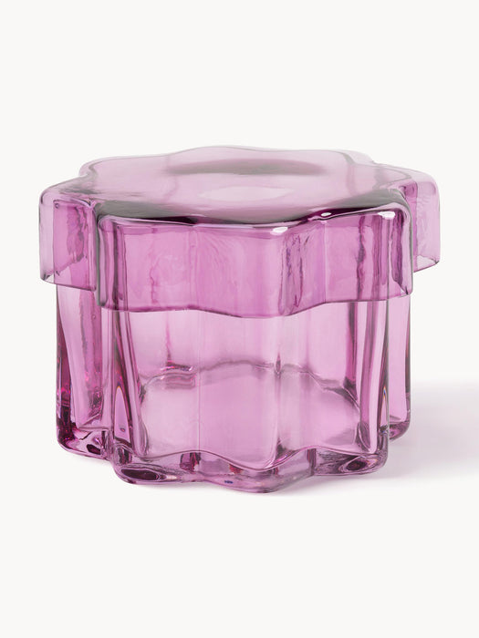 Handmade Glass Storage Jar Astral