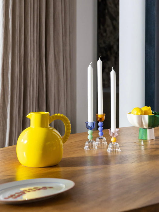 Borosilicate Candle Holder Perle
