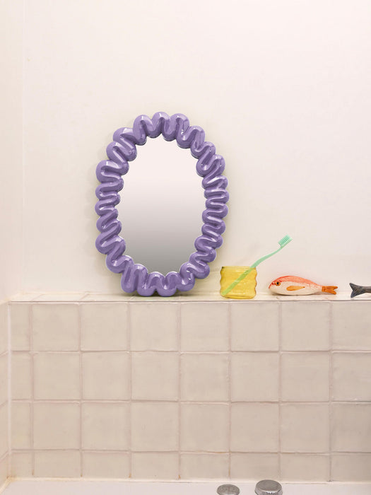Oval Wall Mirror Dribble