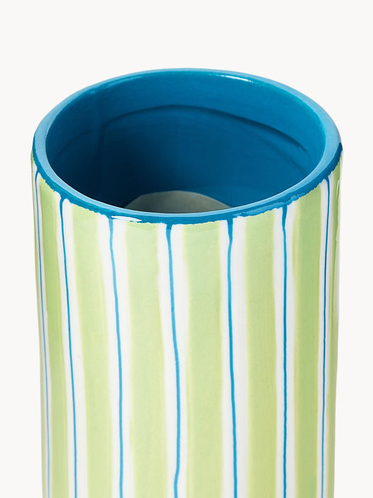 Hand-Painted Porcelain Vase Ray, H 13 cm