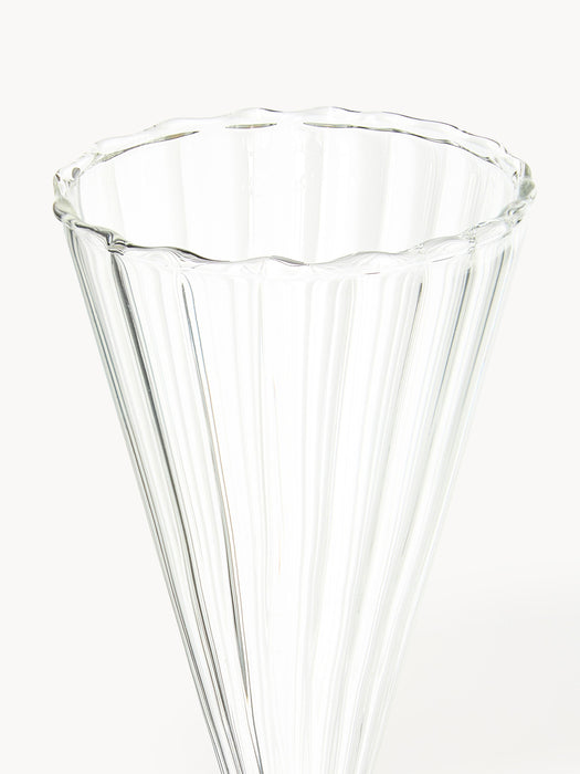 Handmade Champagne Glasses Curve Set of 2