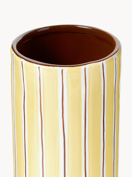Hand-Painted Porcelain Vase Ray, H 18 cm