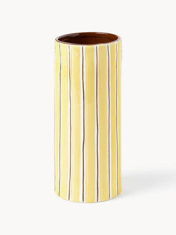 Hand-Painted Porcelain Vase Ray, H 18 cm