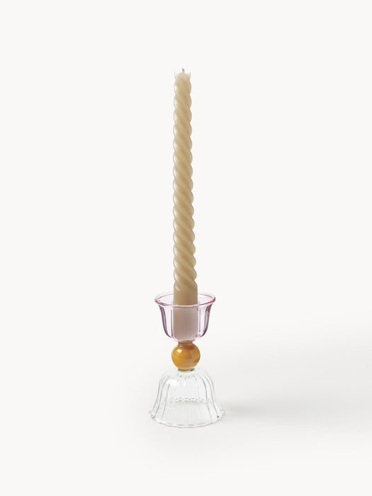 Borosilicate Candle Holder Perle