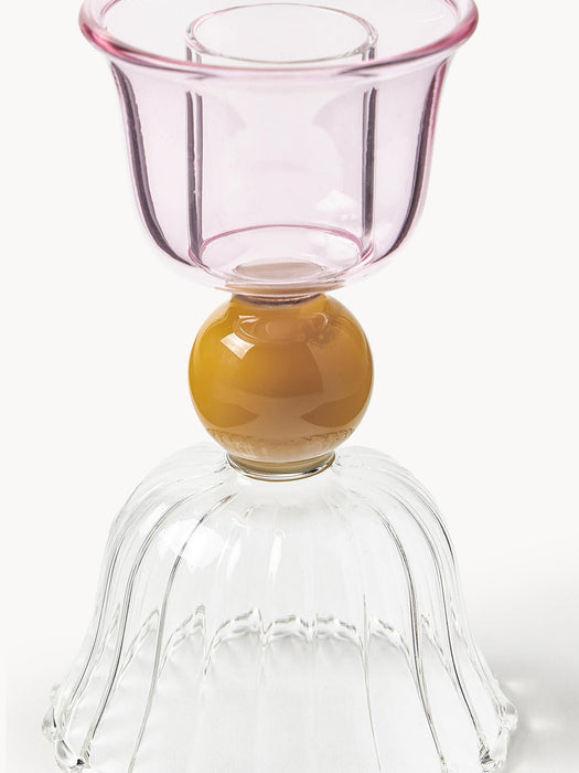 Borosilicate Candle Holder Perle