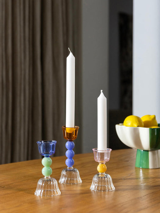 Borosilicate Candle Holder Perle