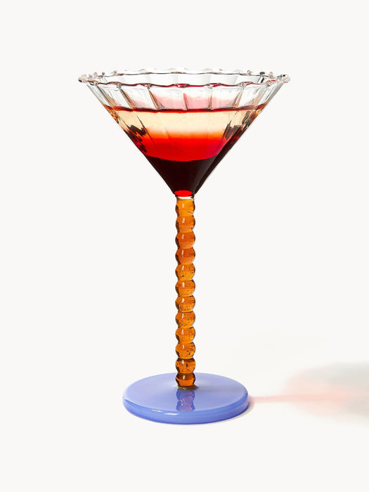 Borosilicate Martini Glasses Perle, Set of 2