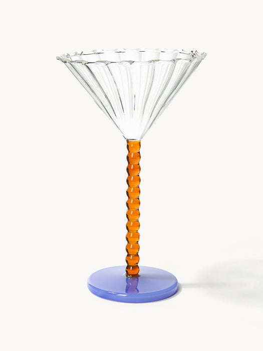 Borosilicate Martini Glasses Perle, Set of 2