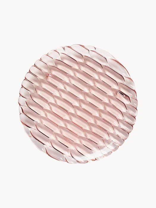 Jellies Breakfast Plates with Textured Pattern, Set of 4