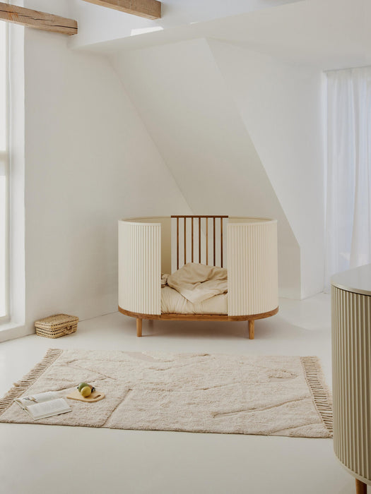 Handmade Fitted Sheet Kai for Cot 70x120 cm