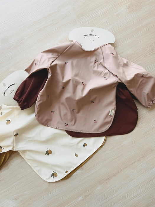 Bibs Cherry with Sleeves Set of 2 Various Sizes