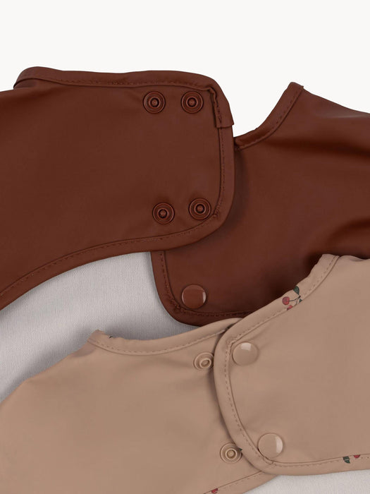 Bibs Cherry with Sleeves Set of 2 Various Sizes
