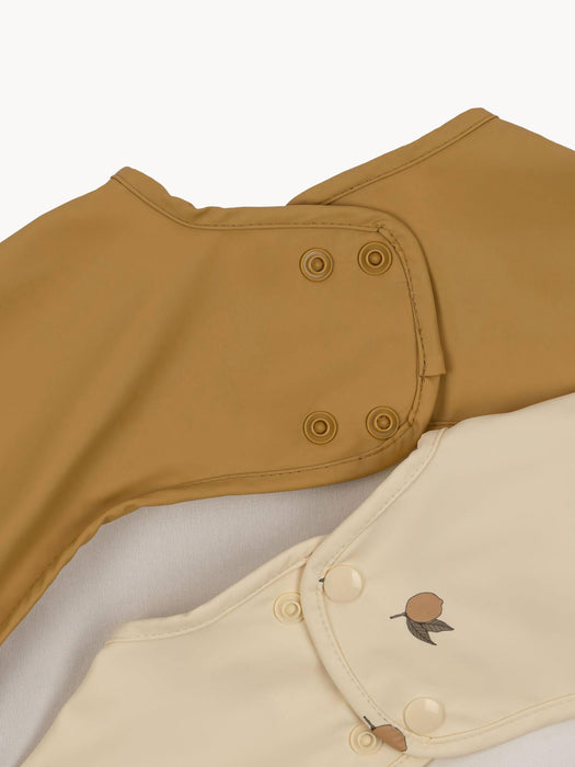 Bibs Lemon with Sleeves Set of 2 Various Sizes