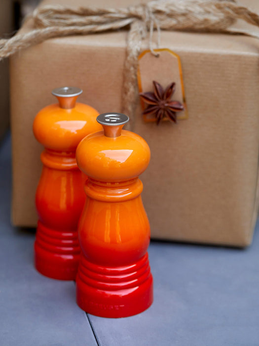 Creuset Salt and Pepper Mills with Ceramic Grinder, Set of 2