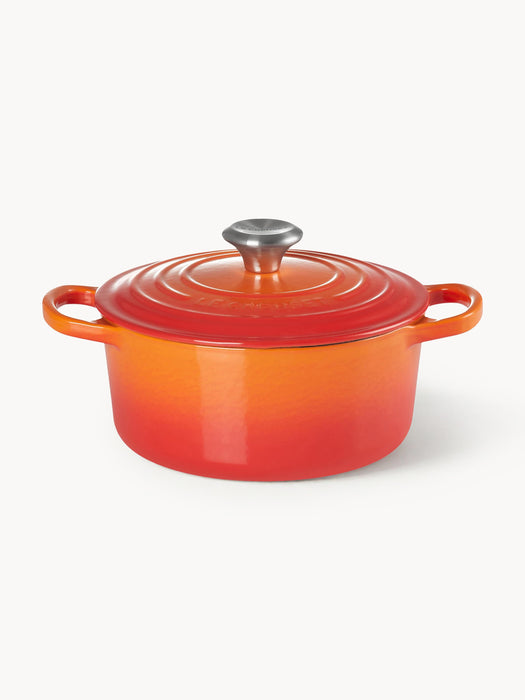 Round Cast Iron Casserole Signature Collection in various sizes
