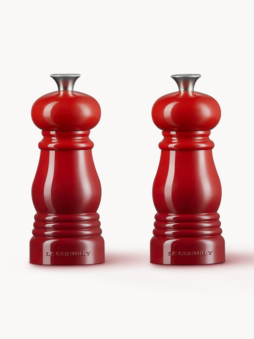 Creuset Salt and Pepper Mills with Ceramic Grinder, Set of 2