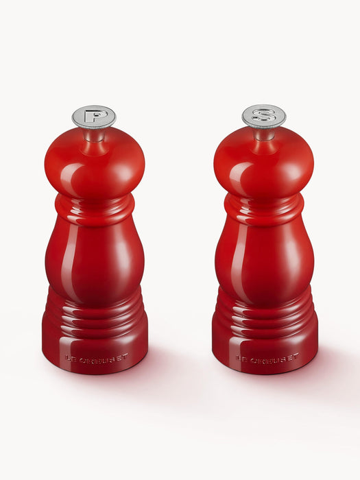Creuset Salt and Pepper Mills with Ceramic Grinder, Set of 2