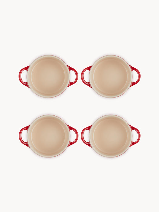 Small Casserole Dishes Mini Cocotte Set of 4