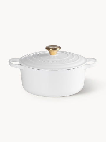 Signature Collection Round Cast Iron Casserole