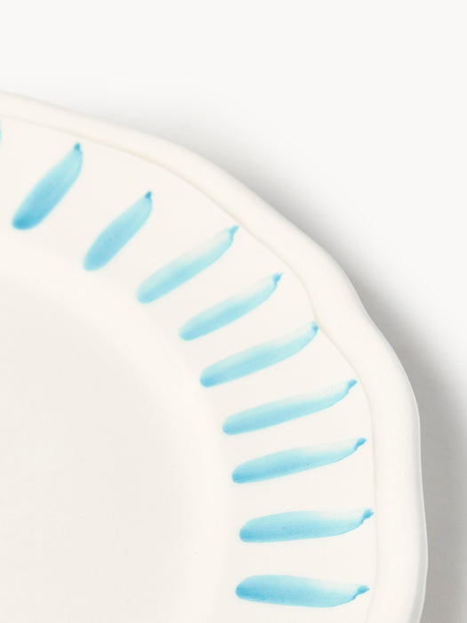 Hand-Painted Charger Plate The Palms