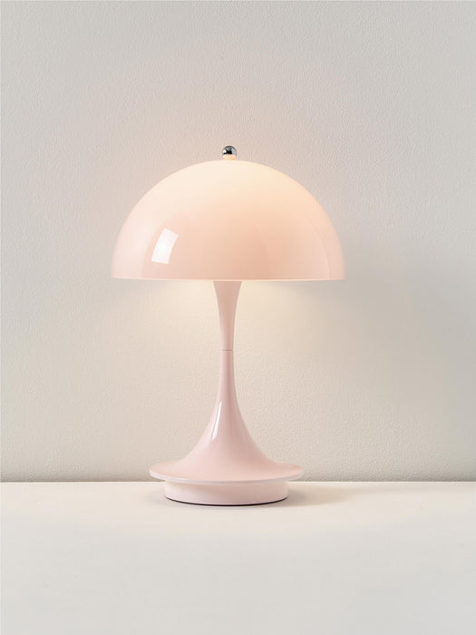 Small Portable LED Table Lamp Panthella 160 Design Verner Panton
