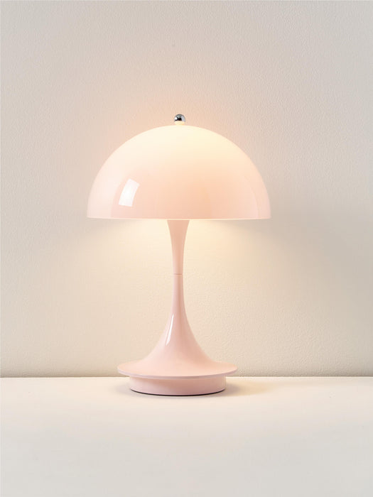 Small Portable LED Table Lamp Panthella 160 Design Verner Panton