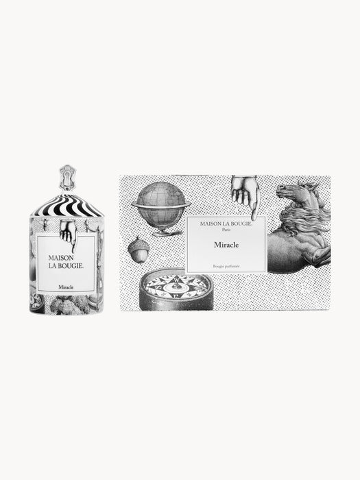 Handmade Scented Candle Miracle Amber Rose & Patchouli