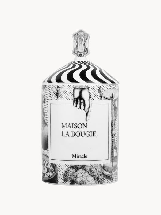 Handmade Scented Candle Miracle Amber Rose & Patchouli