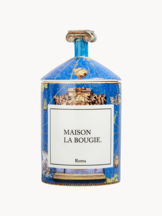 Handmade Scented Candle Roma Cedarwood Sandalwood & Leather